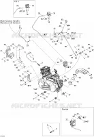Motor- und MOTORAUFHANGUNG