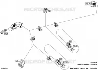 08- ELEKTRISCHER KABELBAUM - CONSOLE WIRING HARNESS - 710008434