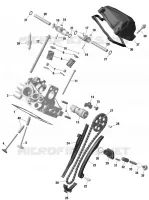 01- ROTAX - REAR CYLINDER HEAD