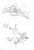 Rückspulstarter und elektrischer Starter