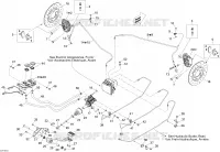 Hydraulische Bremse vorne