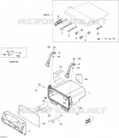 Gepäckbox hinten