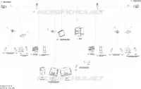 Konsole für elektrische Kabelbäume