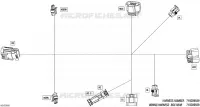 08- ELEKTRISCHER KABELBAUM - REAR BOX WIRING HARNESS - 710009559