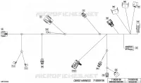 08- ELEKTRISCHER KABELBAUM - CARGO HARNESS - 710009196