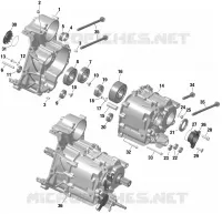 01- ROTAX - GEARBOX HOUSING
