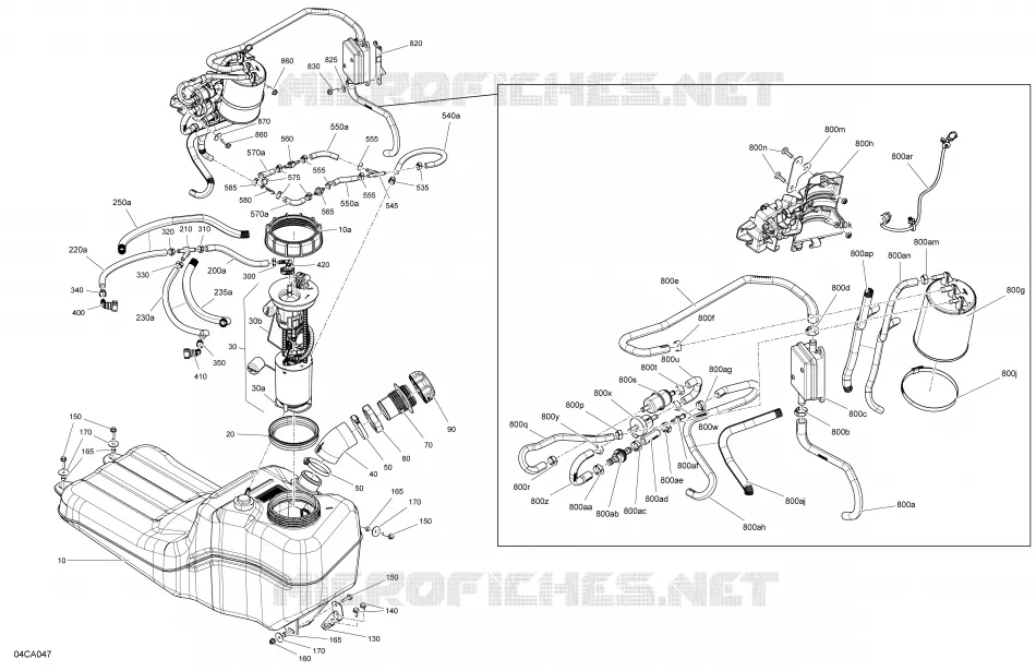 Motor - BENZINTANK 