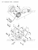 MOTORDECKEL LINKS, LICHTMASCHINE