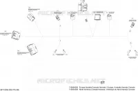 Konsole für elektrische Kabelbäume