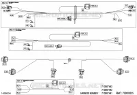 08- ELEKTRISCHER KABELBAUM - FRONT WIRING HARNESS - 710007442