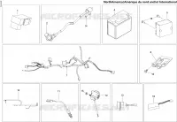 Rücklichter und elektrische Komponenten