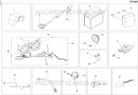 Rücklichter und elektrische Komponenten