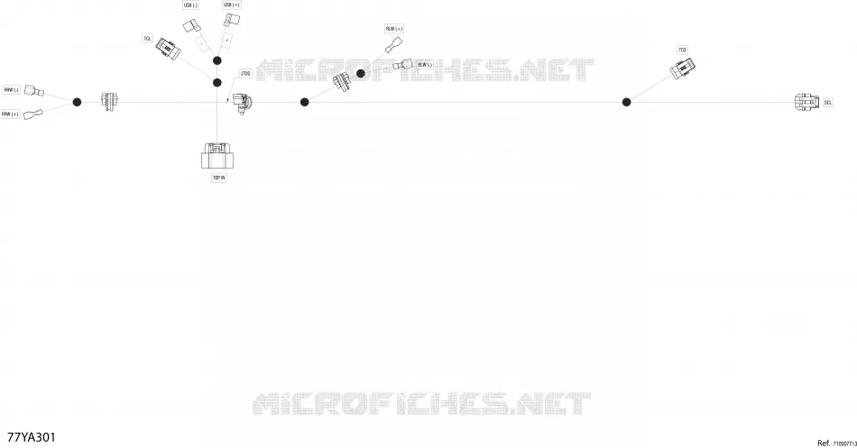 Heckbox-Kabelbaum - Oberer Abschnitt