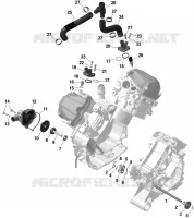 01- ROTAX - REFROIDISSEMENT MOTEUR