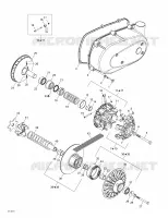 Riemen- und Motorriemenscheibe