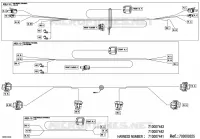 08- ELEKTRISCHER KABELBAUM - FRONT WIRING HARNESS - 710007442