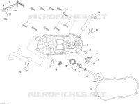 CVT-Abdeckung und Kickstarter