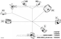 08- ELEKTRISCHER KABELBAUM - WIRING HARNESS BOX REAR - 710006434