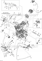 Motor- und MOTORAUFHANGUNG