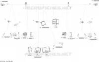 Konsole für elektrische Kabelbäume