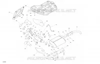 MOTOR - AUSPUFF