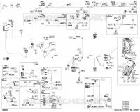 08- ELEKTRISCHER KABELBAUM - MAIN HARNESS - 710007676