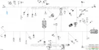 08- ELEKTRISCHER KABELBAUM - MAIN HARNESS - 710009220