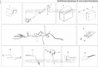 Rücklichter und elektrische Komponenten