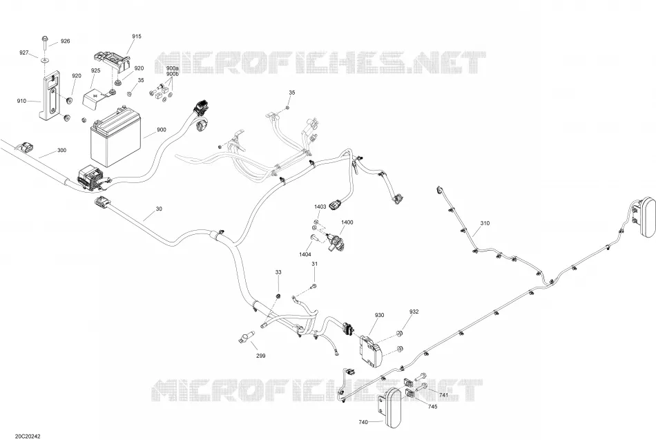 ELEKTRISCHES KABELBAUMSYSTEM - Heckteil