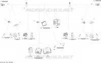 Konsole für elektrische Kabelbäume