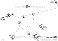 08- ELEKTRISCHER KABELBAUM - CONSOLE WIRING HARNESS - 710008434