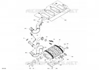 MOTOR - AUSPUFF