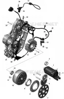 01- ROTAX - MAGNETO AND ELEKTRISCHER KABELBAUM STARTER