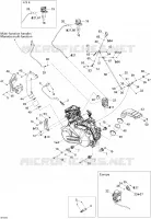 Motor- und MOTORAUFHANGUNG