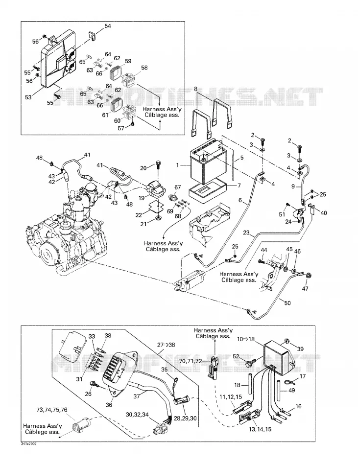 Batterie und elektrisches Zubehör