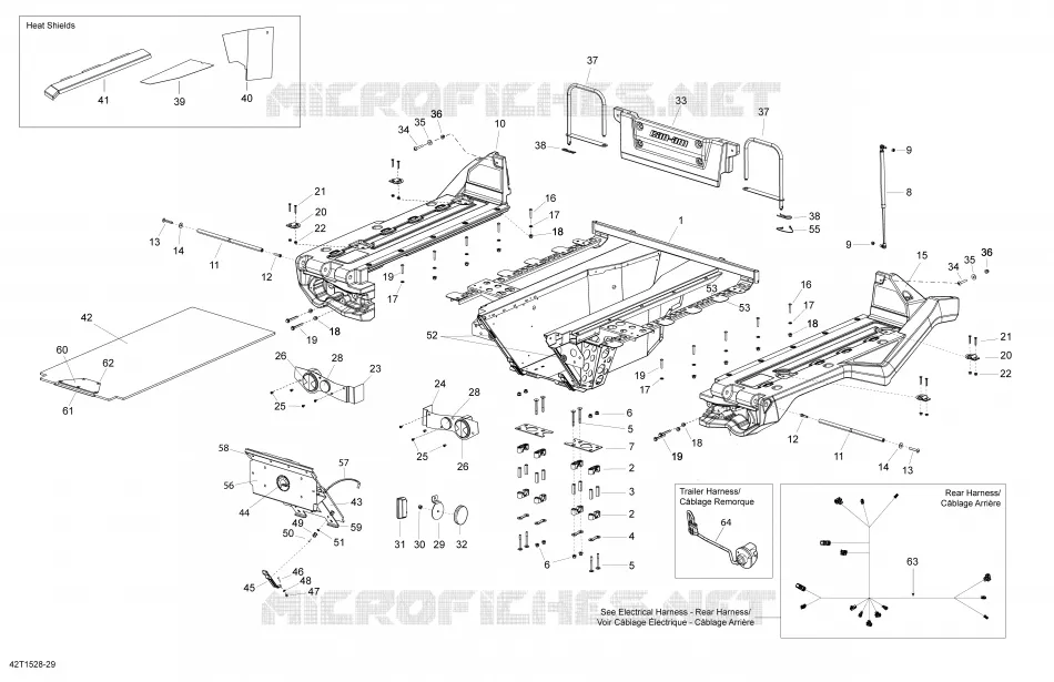Gepäckbox hinten