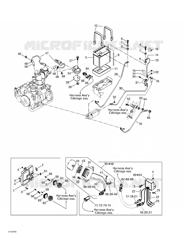Batterie und elektrisches Zubehör