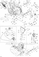 Motor- und MOTORAUFHANGUNG