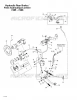 Hydraulische Bremse hinten