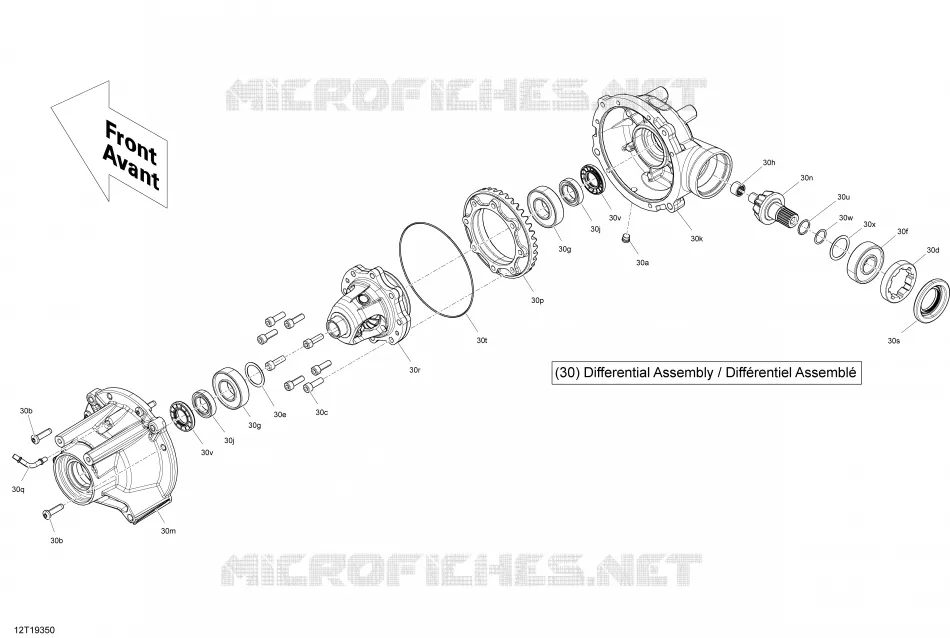 VORDERER DIFFERENTIAL