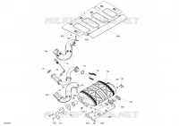 MOTOR - AUSPUFF
