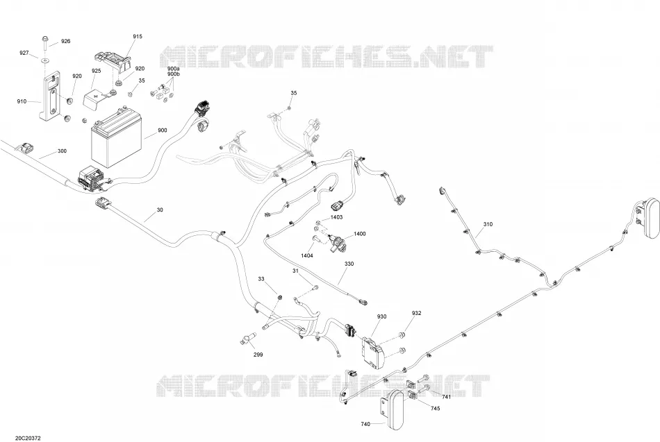 ELEKTRISCHES KABELBAUMSYSTEM - Heckteil