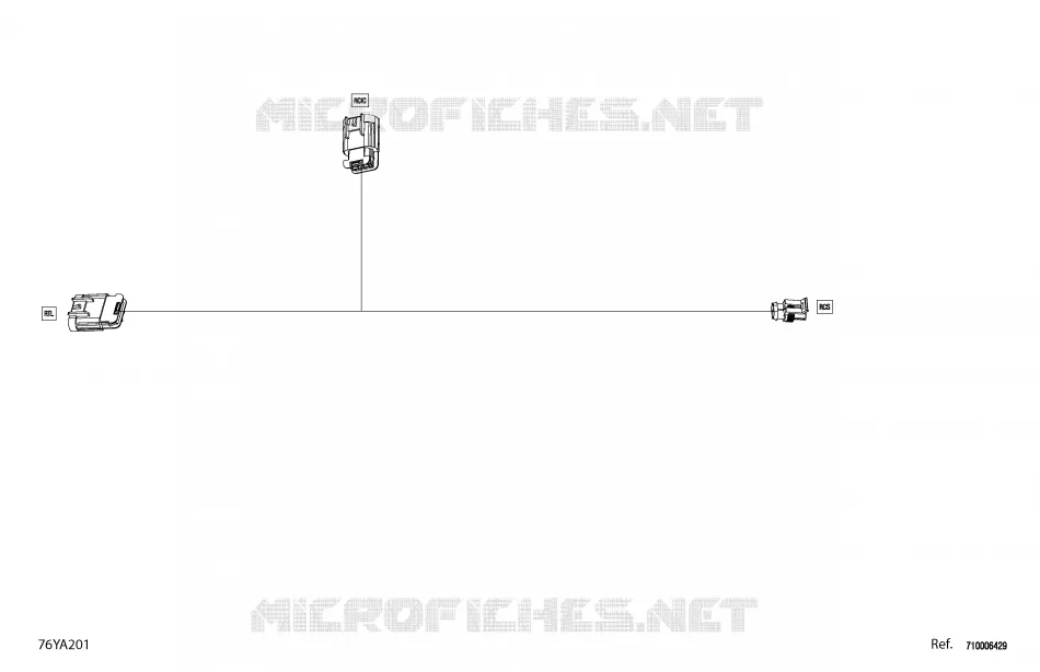 ÉLECTRIQUE - CâBLAGE DE BOîTE DE CHARGEMENT DR - 710006429