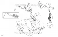 MOTOR - BENZINTANK 