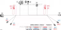 08- ELEKTRISCHER KABELBAUM - CONSOLE WIRING HARNESS - 710009226