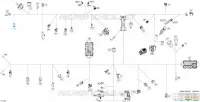 08- ELEKTRISCHER KABELBAUM - MAIN HARNESS - 710009219