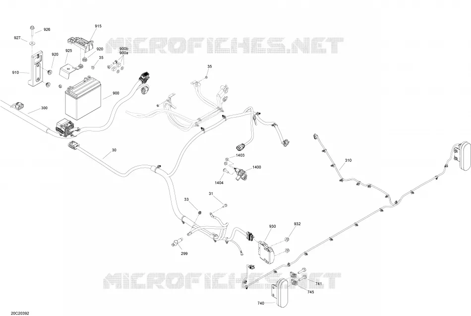 ELEKTRISCHES KABELBAUMSYSTEM - Heckteil