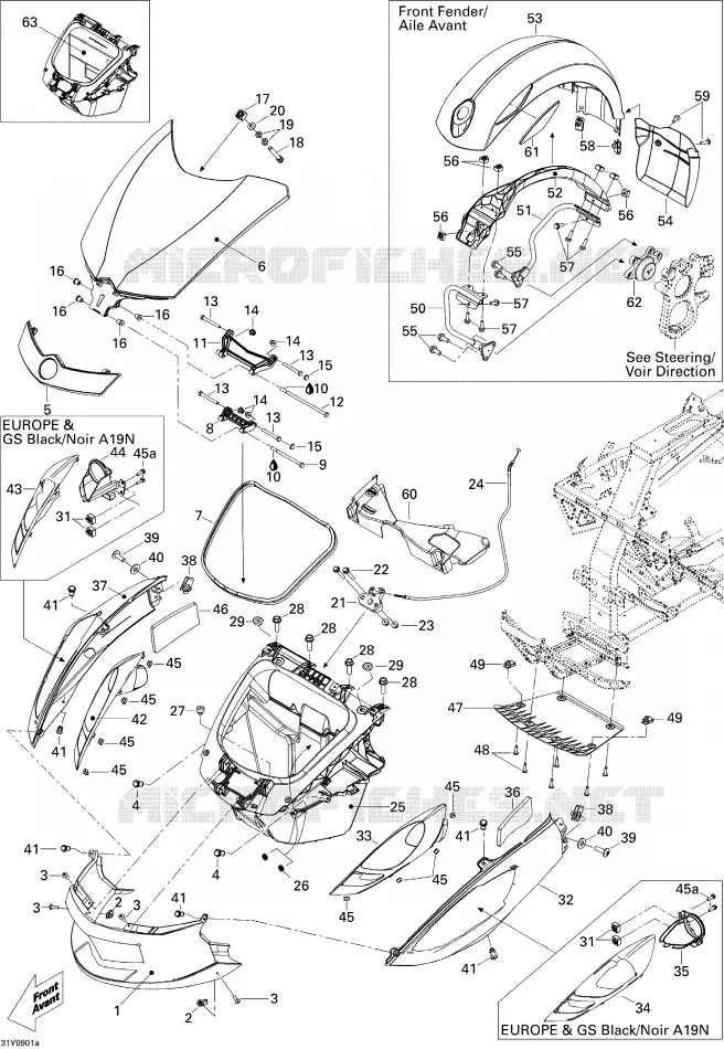 CARROSSERIE ET ACCESSOIRES FRONT_SE5 ELECTRONIC