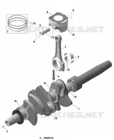 Motor - KURBELWELLE UND KOLBEN