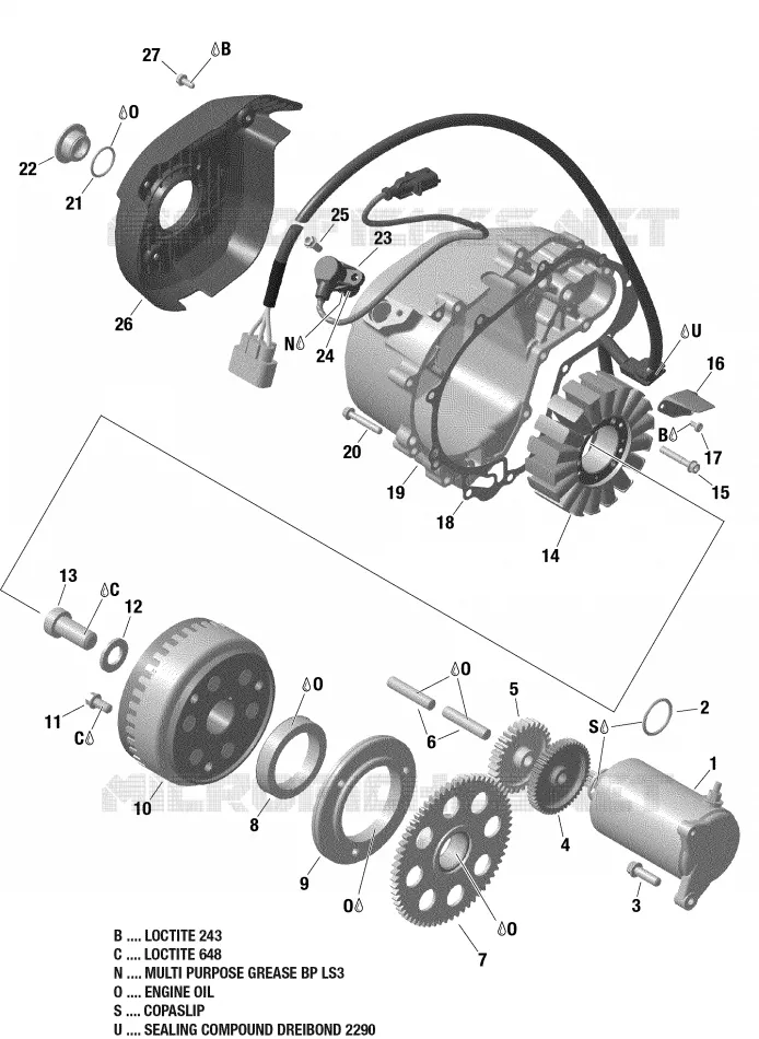 ROTAX - MAGNéTO ET DéMARREUR ÉLECTRIQUE
